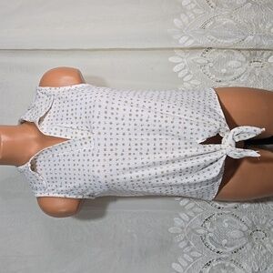 Ginger G Floral Tank Top sz Small NWT